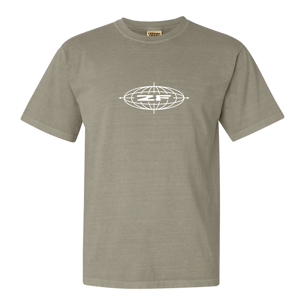 Zack Fox Globe Tee - Sandstone